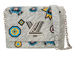 Louis Vuitton Azteque Twist Bag, Epi, White, DB,3*